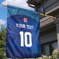 Custom Fiji Football-Towards World Cup 2026 Garden Flag LT03 - Polynesian Pride