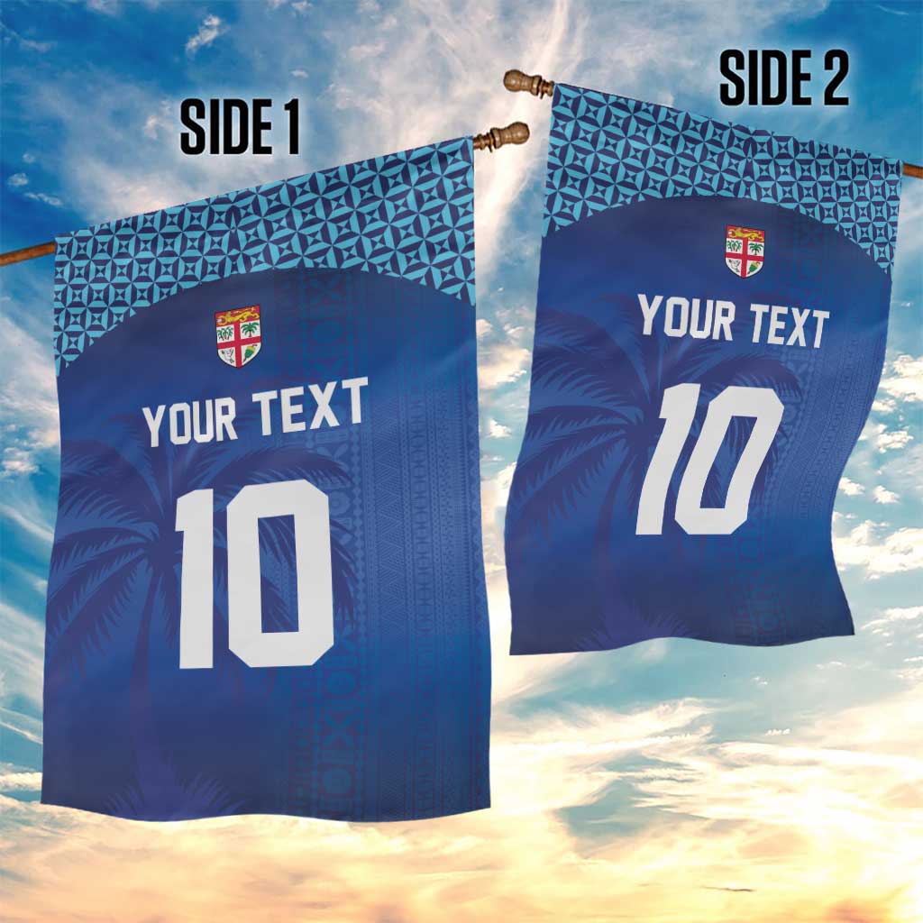 Custom Fiji Football-Towards World Cup 2026 Garden Flag LT03 - Polynesian Pride