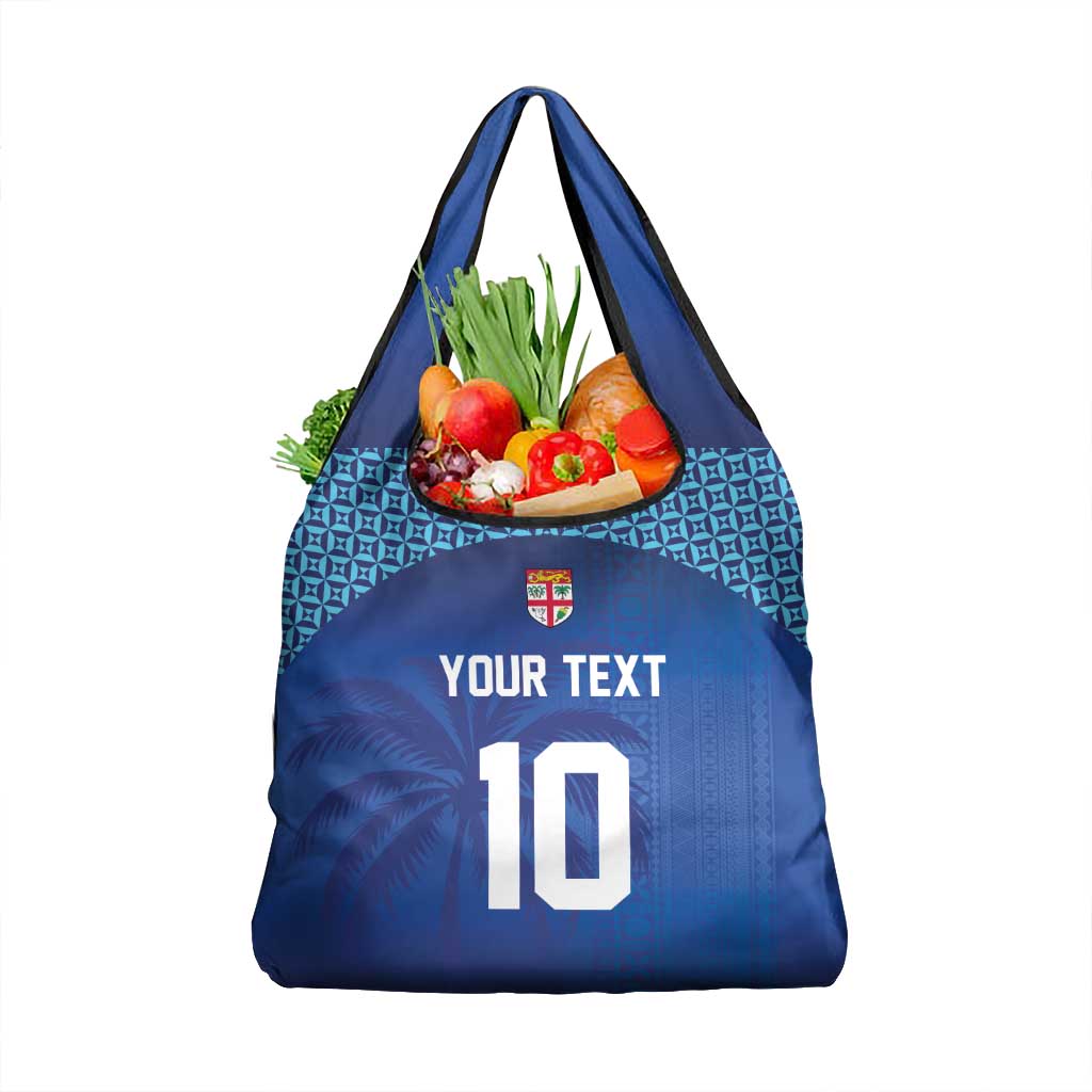 Custom Fiji Football-Towards World Cup 2026 Grocery Bag