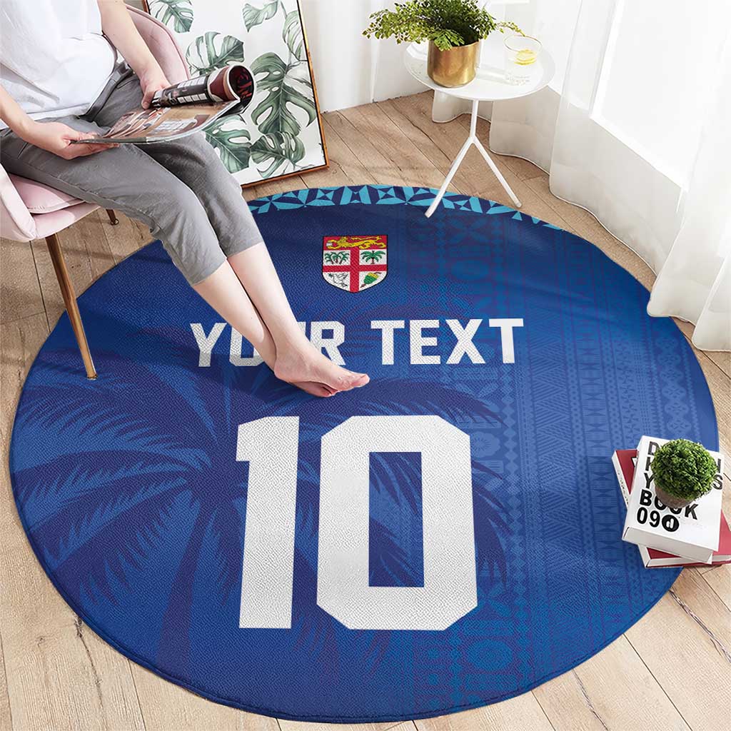 Custom Fiji Football-Towards World Cup 2026 Round Carpet