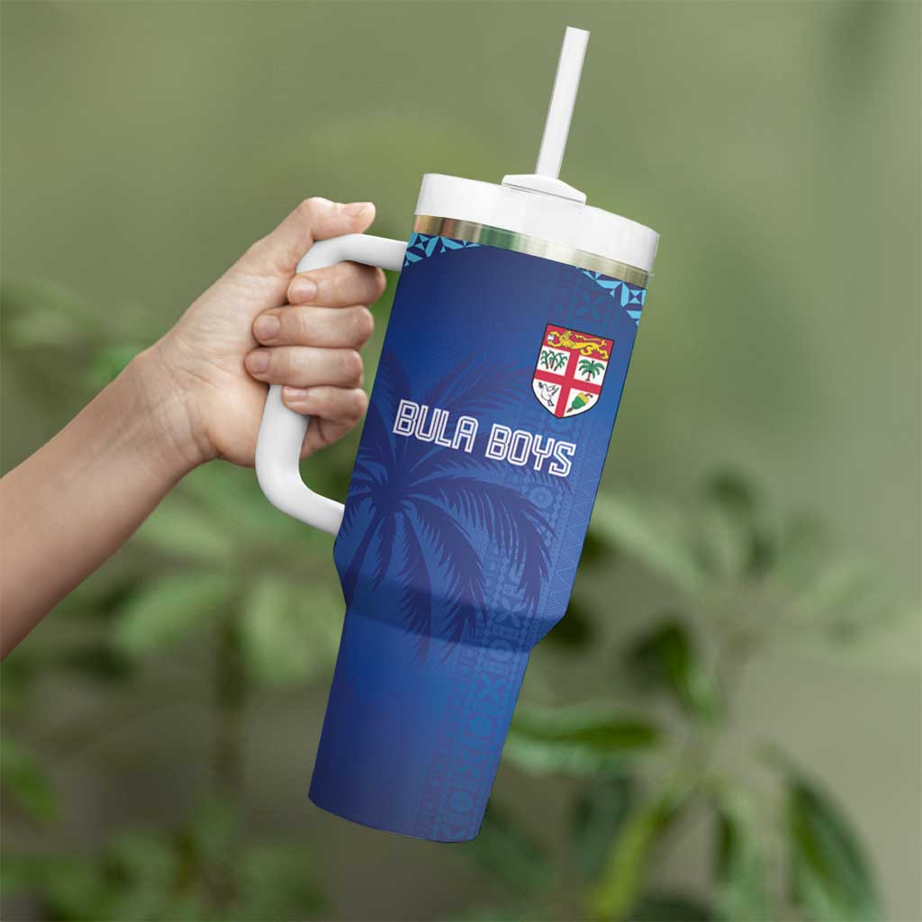 Custom Fiji Football-Towards World Cup 2026 Tumbler With Handle