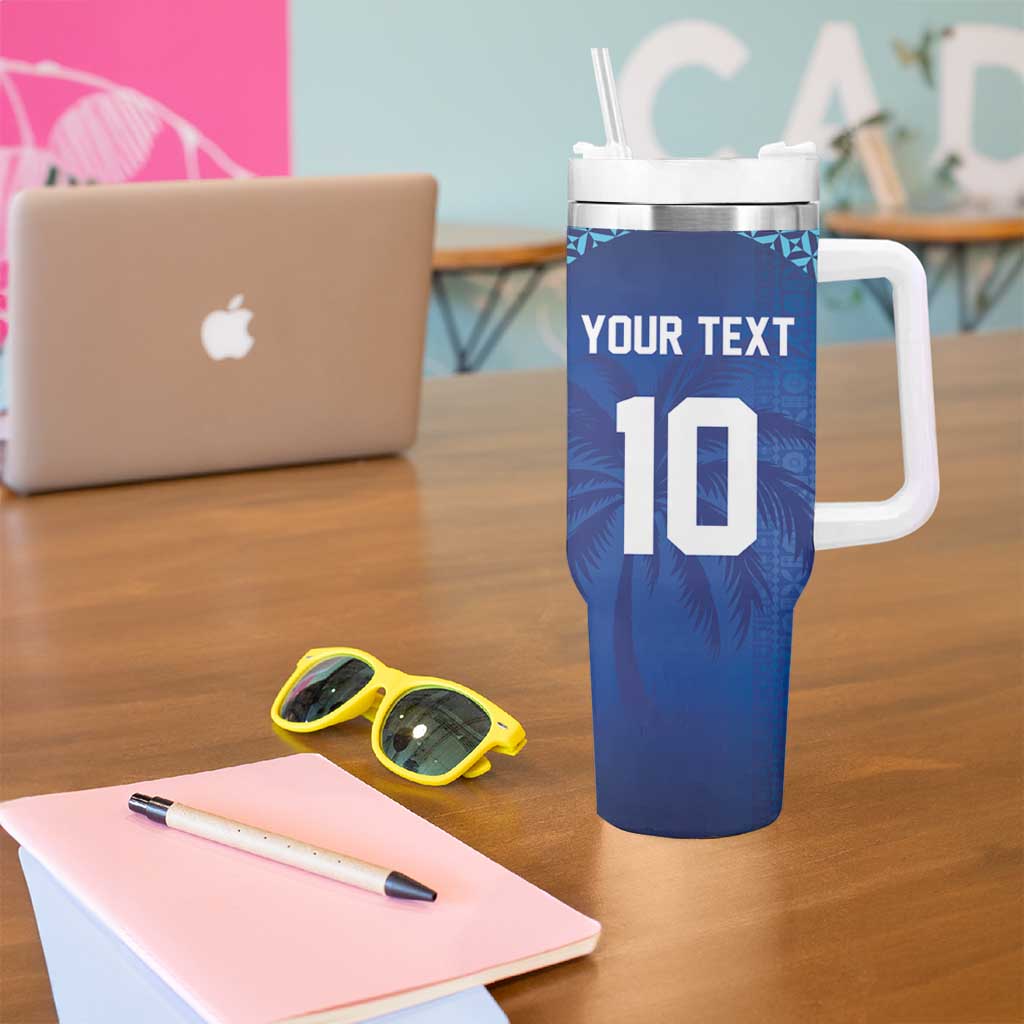 Custom Fiji Football-Towards World Cup 2026 Tumbler With Handle