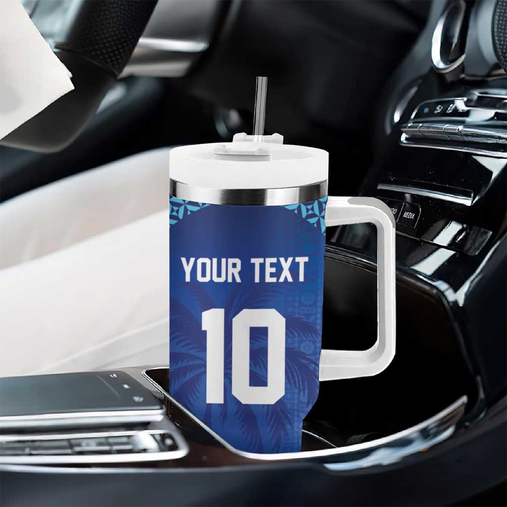Custom Fiji Football-Towards World Cup 2026 Tumbler With Handle