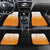 Philippines National Costume Style Car Mats Barong Tagalog and Eagle Feather Orange Color