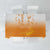 Philippines National Costume Style Tablecloth Barong Tagalog and Eagle Feather Orange Color