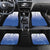 Philippines National Costume Style Car Mats Barong Tagalog and Eagle Feather Blue Color