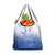 Philippines National Costume Style Grocery Bag Barong Tagalog and Eagle Feather Blue Color
