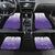 Philippines National Costume Style Car Mats Barong Tagalog and Eagle Feather Purple Color