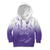 Philippines National Costume Style Kid Hoodie Barong Tagalog and Eagle Feather Purple Color