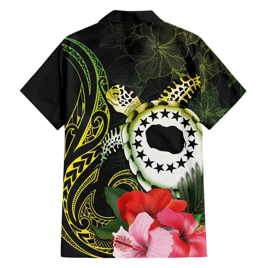 Kia Orana Cook Islands Family Matching Tank Maxi Dress and Hawaiian Shirt Turtle and Hibiscus Polynesian Pattern