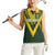 Australia Rugby Custom Women Sleeveless Polo Shirt Aboriginal Art Sporty Style - Polynesian Pride