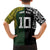 Aotearoa Australia Rugby Custom Family Matching Off The Shoulder Long Sleeve Dress and Hawaiian Shirt Maori and Aboriginal Art Sporty Style - Polynesian Pride