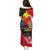 Papua New Guinea Puletasi Birds Of Paradise Mix Tropical Flower Polynesian Pattern LT03 - Polynesian Pride