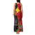 Custom Papua New Guinea Tank Maxi Dress Birds Of Paradise Mix Tropical Flower Polynesian Pattern LT03 - Polynesian Pride