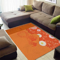 International Day for the Elimination of Violence Against Women Area Rug Polynesian Pattern LT03 - Polynesian Pride