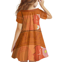 International Day for the Elimination of Violence Against Women Family Matching Mermaid Dress and Hawaiian Shirt Polynesian Pattern LT03 - Polynesian Pride
