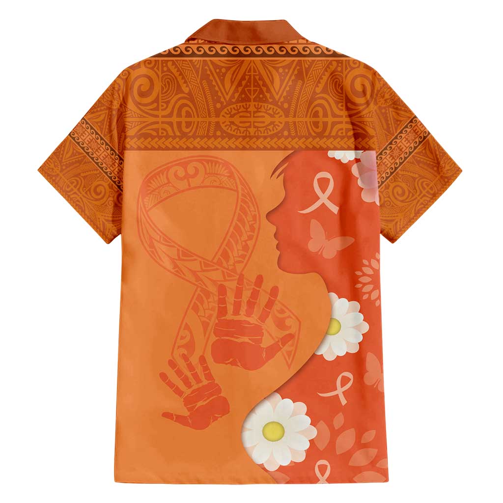 International Day for the Elimination of Violence Against Women Family Matching Off Shoulder Maxi Dress and Hawaiian Shirt Polynesian Pattern LT03 - Polynesian Pride