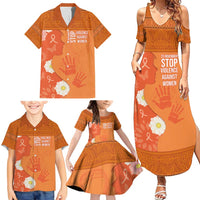 International Day for the Elimination of Violence Against Women Family Matching Summer Maxi Dress and Hawaiian Shirt Polynesian Pattern LT03 - Polynesian Pride
