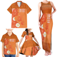 International Day for the Elimination of Violence Against Women Family Matching Tank Maxi Dress and Hawaiian Shirt Polynesian Pattern LT03 - Polynesian Pride