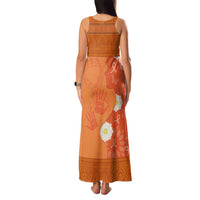 International Day for the Elimination of Violence Against Women Family Matching Tank Maxi Dress and Hawaiian Shirt Polynesian Pattern LT03 - Polynesian Pride