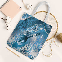 Personalised New Zealand Aotearoa Darts Masters Tote Bag Maori Art Tattoo with Tribal Dart Symbol Blue LT03 White Strap One Size Blue - Polynesian Pride