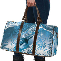 Personalised New Zealand Aotearoa Darts Masters Travel Bag Maori Art Tattoo with Tribal Dart Symbol Blue LT03 - Polynesian Pride