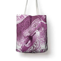 Personalised New Zealand Aotearoa Darts Masters Tote Bag Maori Art Tattoo with Tribal Dart Symbol Pink LT03 - Polynesian Pride