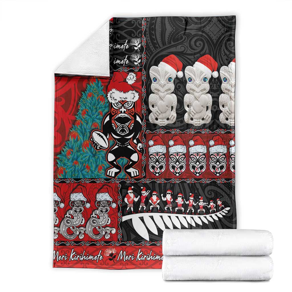 New Zealand Christmas Blanket Maori Christmas Spirit - Meri Kirihimete