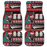 New Zealand Christmas Car Mats Maori Christmas Spirit - Meri Kirihimete LT03 - Polynesian Pride
