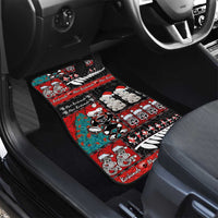 New Zealand Christmas Car Mats Maori Christmas Spirit - Meri Kirihimete LT03 - Polynesian Pride
