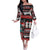 New Zealand Christmas Family Matching Off The Shoulder Long Sleeve Dress and Hawaiian Shirt Maori Christmas Spirit - Meri Kirihimete