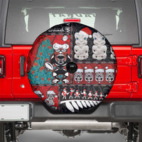 New Zealand Christmas Spare Tire Cover Maori Christmas Spirit - Meri Kirihimete LT03 - Polynesian Pride