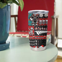 New Zealand Christmas Tumbler Cup Maori Christmas Spirit - Meri Kirihimete LT03 - Polynesian Pride