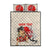 Personalised Pan-Pacific Festival Quilt Bed Set Japanese Samurai with Hawaiian Pattern