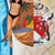 Pan-Pacific Festival Beach Blanket Mauna Kea and Fuji Mountains