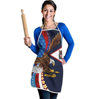 American Samoa and United States Semiquincentennial Apron Bald Eagle with National Flag Style