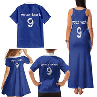 Custom Fijian Football Family Matching Tank Maxi Dress and Hawaiian Shirt Tapa Pattern and Shark Tribal LT03 - Polynesian Pride