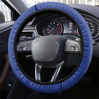Fijian Football Steering Wheel Cover Tapa Pattern and Shark Tribal