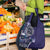 Samoan Siapo Art Tattoo Polynesian Pattern Grocery Bag Navy Color - Polynesian Pride