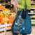 Samoan Siapo Art Tattoo Polynesian Pattern Grocery Bag Teal Color - Polynesian Pride
