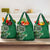 Samoan Siapo Art Tattoo Polynesian Pattern Grocery Bag Green Color - Polynesian Pride