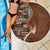 Samoan Siapo Art Tattoo Polynesian Pattern Beach Blanket Brown Color - Polynesian Pride