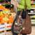 Samoan Siapo Art Tattoo Polynesian Pattern Grocery Bag Brown Color - Polynesian Pride