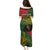 Custom Papua New Guinea Chimbu Province Puletasi PNG Birds Of Paradise Polynesian Arty Style LT03 - Polynesian Pride