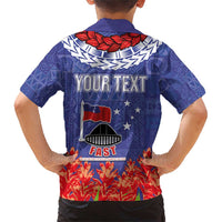 FAST Party Samoa Family Matching Short Sleeve Bodycon Dress and Hawaiian Shirt Ula Fala Teuila Polynesian Tapa Pattern