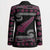 New Zealand Christmas Blazer Meri Kirihimete Silver Fern Knit Style Pink Color - Polynesian Pride