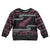 New Zealand Christmas Kid Ugly Christmas Sweater Meri Kirihimete Silver Fern Knit Style Pink Color - Polynesian Pride