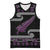 New Zealand Christmas Basketball Jersey Meri Kirihimete Silver Fern Knit Style Purple Color - Polynesian Pride