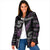 New Zealand Christmas Padded Jacket Meri Kirihimete Silver Fern Knit Style Purple Color - Polynesian Pride