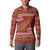 New Zealand Christmas Button Sweatshirt Meri Kirihimete Silver Fern Knit Style Green Color - Polynesian Pride